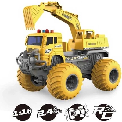 Crazon Строителен багер със звукови и светлинни ефекти, rc 1: 16 (cr333-gc22168)