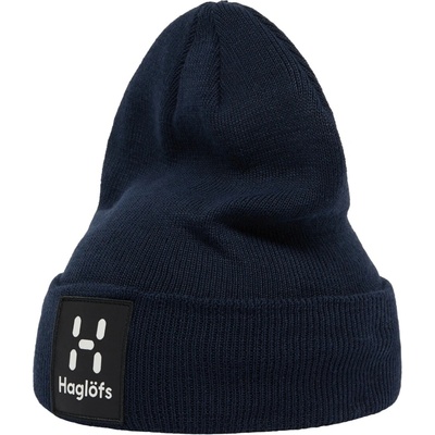 Haglöfs Aze beanie teplá zimní čepice Tarn Blue