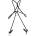 DNGEON Cock Ring Rope Black