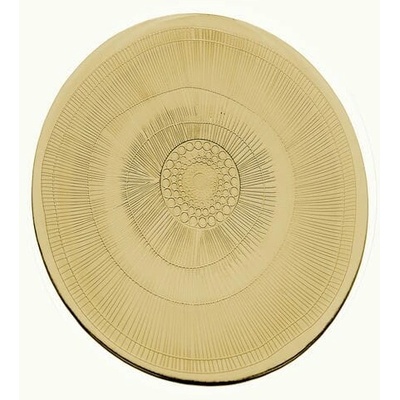 Ego Dekor Mediterranea Lifestyle ED ECO XL Podnos z recyklovaného skla pr. 45cm písková