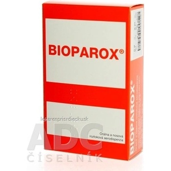 Bioparox aer.orn.1 x 10 ml/400 dávok