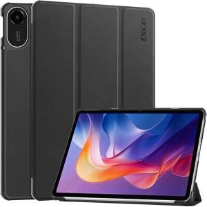 Xiaomi ENKAY HAT PRINCE Калъф със Стойка за Xiaomi Redmi Pad 2 - PU Кожа, Авто Wake/Sleep, Протектор, 7 Цвята