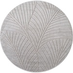 Ayyildiz Кръгъл килим за открито и закрито в сребрист цвят ø 160 cm Nova 1203 - Ayyildiz Carpets (NOVA1601601203SILVER)