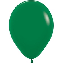 LUKY Balón Solid 25 cm tmavě zelený