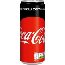 Coca Cola Zero plechovka 24 x 330 ml