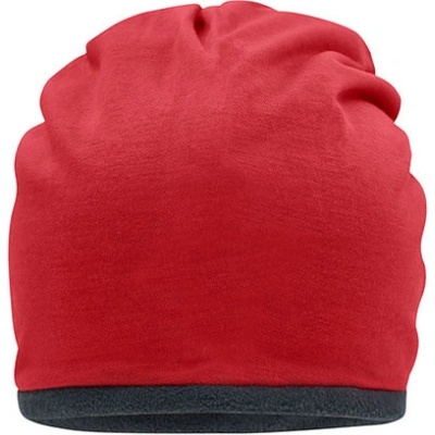 Myrtle Beach Fleecová čepice MB7131 Red