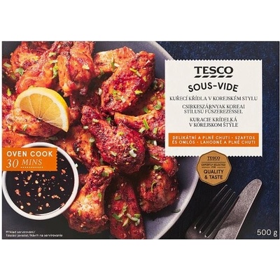 Tesco Sous-Vide kuracie krídelká v kórejskom štýle 500 g