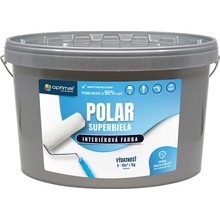 Optimal interiérová biela farba polar 15kg