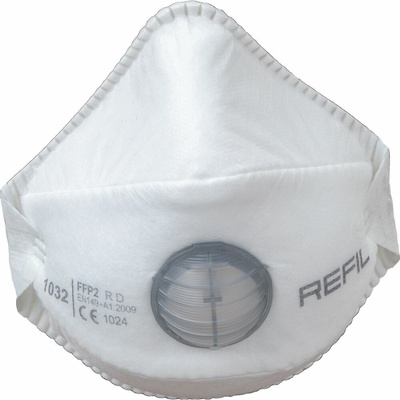REFIL 1032 Respirátor FFP2 tvarovaný s ventilom 1 ks