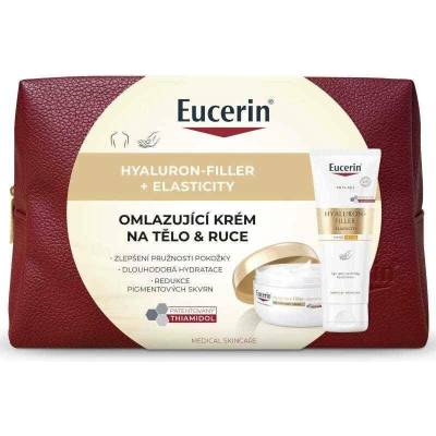 Eucerin Hyaluron-Filler + Elasticity Tělový krém 200 ml+Hyaluron-Filler + Elasticity Krém na ruce SPF30 75 ml dárková sada