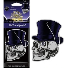 Aroma Car DIA DE LOS MUERTOS Skull in Black Hat
