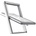 Rooflite+ Solid PVC 78x140 cm