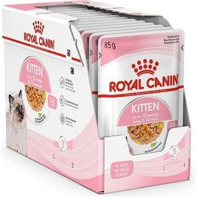 Royal Canin Kitten Instinctive Jelly консерви за котенца в желе 12 x 85 г
