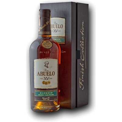 Abuelo XV Oloroso Sherry Cask Finish 40% 0,7 l (kazeta)