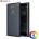 Sony Xperia L2 Удароустойчив Litchi Skin Калъф и Протектор