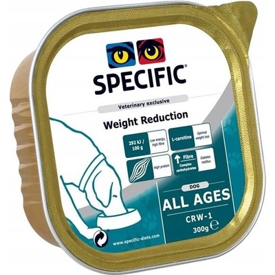 Specific Veterinárné pre psov s nadváhou CRW-1 6 x 300 g