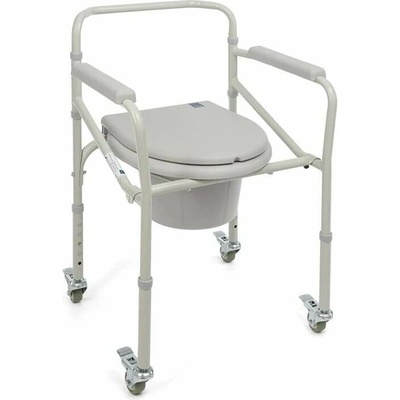 Timago toaletné kreslo s kolieskami TGR-R KT 023C