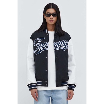 Tommy Jeans Яке бомбър Tommy Jeans в черно преходен модел DM0DM17880 (DM0DM17880)