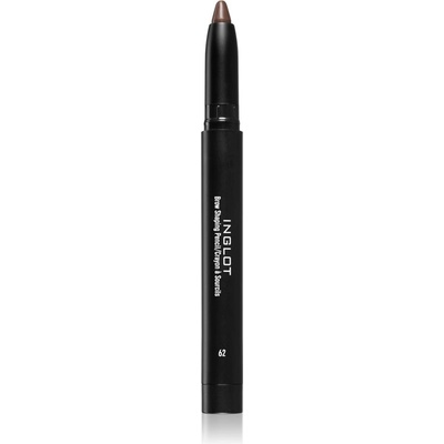 Inglot Brow Shaping Pencil ceruzka na obočie so strúhatkom 62 1,4 g