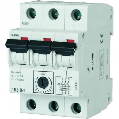 Motorový vypínač 3P 7,5kW 10-16A Z-MS-16/3 248412 EATON