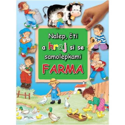 Nalep, čti a hraj si - farma