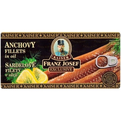 Kaiser Franz Josef Exclusive Sardelové filety v oleji 45 g