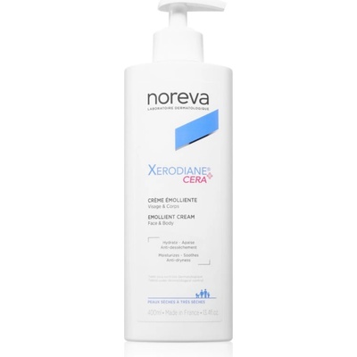 Noreva Xerodiane® Cera Emollient Cream подхранващ крем за много суха кожа 400ml
