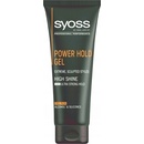 Stylingové prípravky Syoss Men Power Hold Extreme Styling Gel pre 24h extrémnu fixáciu vlasov 250 ml