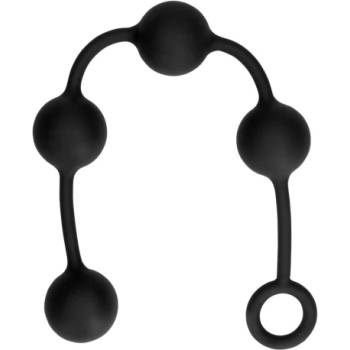 Shots Toys Анални топчета от силикон Ouch! Anal Balls размер L