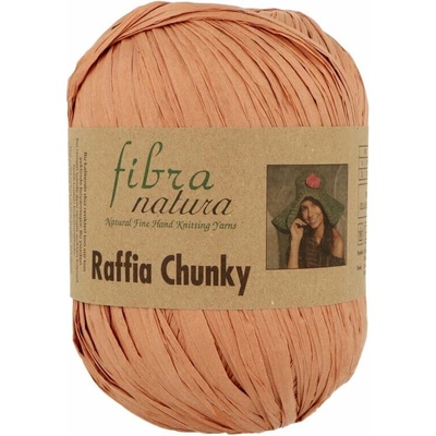 Fibra Natura Raffia Chunky 19 tehlová