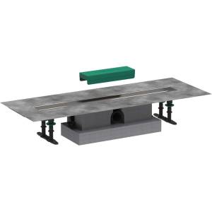 Hansgrohe uBox universal - Комплект за стандартен монтаж на линеен сифон 70 cm, неръждаема стомана 56023180 (56023180)