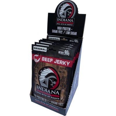 Indidana Jerky hovězí Original 600 g