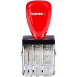 KORES Печат с дата, обратна страна, kores 71714 (71714)