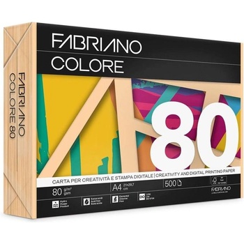 Fabriano Копирна хартия Colore, A4, 80 g/m2, кайсия, 500 лис (1505180178)