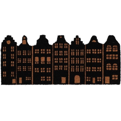 Esschert Design Изтривалка от кокосови влакна 32x76 cm Canal Houses - Esschert Design (ZEE-RB272)