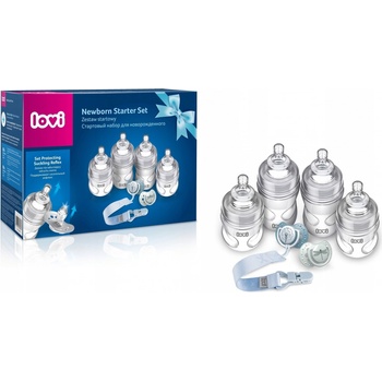 Lovi novorodenecká štartovacia sada Botanic Boy modrá