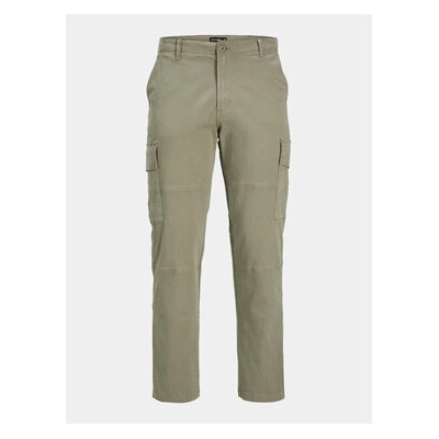 JACK & JONES Текстилни панталони Harlow 12261033 Зелен Loose Fit (Harlow 12261033)