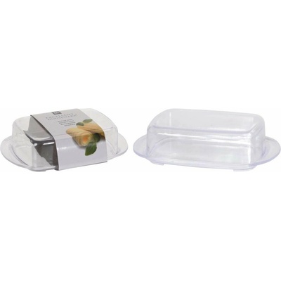 EH Excellent Houseware Máslenka s víkem, plastová, 17,5 x 12 cm – Zboží Dáma