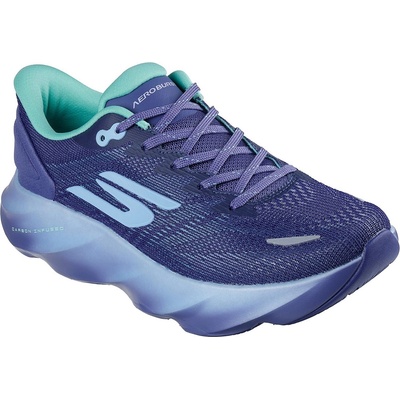 Skechers Дамски маратонки Skechers AERO Burst Running Trainers Ladies - Purple/Aqua