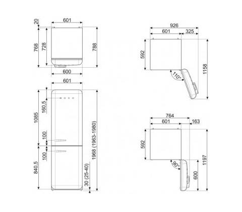 Smeg FAB32RSV5