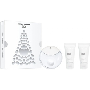 Issey Miyake Xmas 2023 Комплект Issey Miyake: A Drop dIssey Хидратиращ Крем за ръце 2 бр. 50 ml + A Drop dIssey Парфюмна вода За жени 50 ml