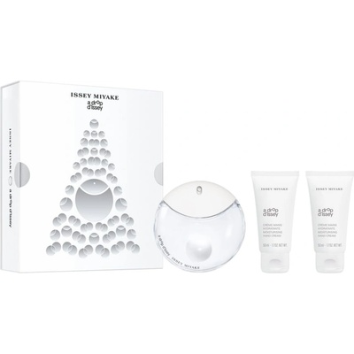 Issey Miyake Xmas 2023 Комплект Issey Miyake: A Drop dIssey Хидратиращ Крем за ръце 2 бр. 50 ml + A Drop dIssey Парфюмна вода За жени 50 ml