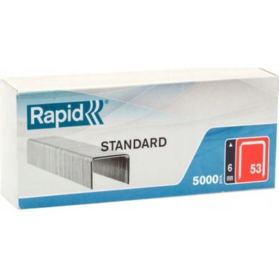 Spona RAPID 53 STANDARD, 06 mm, 5000 ks, sponky pre sponkovačky, spony ST2171592
