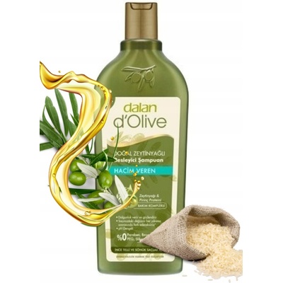 Dalan d Olive Oil Volumizing s olivovým olejem šampon pro vlasů 400 ml