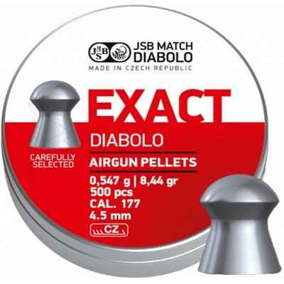 Diabolky JSB Exact 4,53 mm 500 ks – Hledejceny.cz