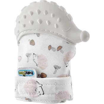 Image 1 of BabyJem Ръкавица за чесане на зъбки BabyJem - Таралеж, Ecru (612)