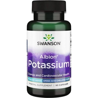 Swanson Albion Potassium 99 mg [90 капсули]
