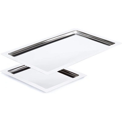 APS Odbélníkový tác z nerezové oceli GN 1/1 530x325 mm 11119 inox