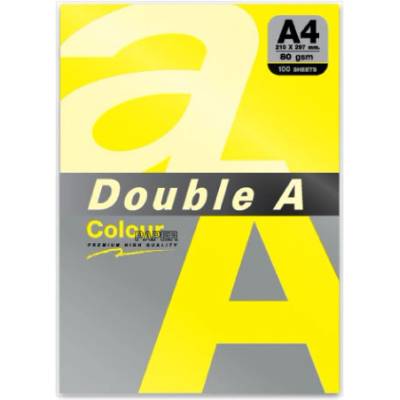 Цветна хартия Double A нас. Gold A4 50 л. 80g (A4 50)