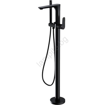 Cersanit S951-308 - Свободностоящ комплект вана с батерия CREA черна (CS0024)